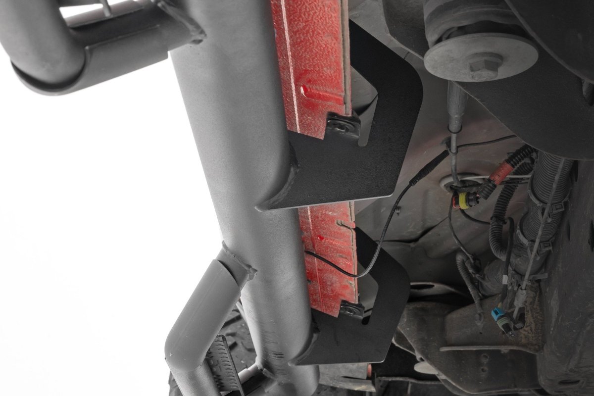 Chevrolet Silverado 1500 Nerf Steps - Cab Length - Rough Country - Crew Cab - '14-'18